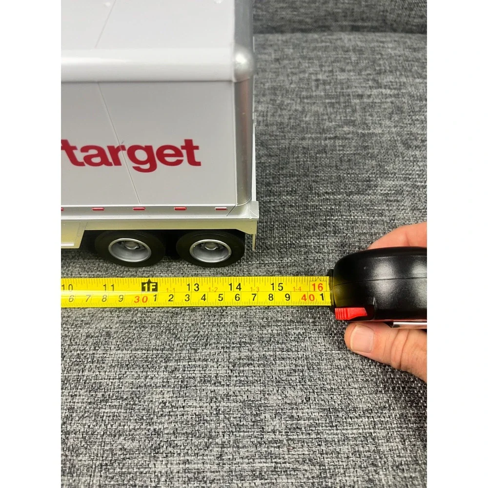 Maxx Action Target Semi Truck and Forklift Set Bullseye Dog SDE 03 Red White